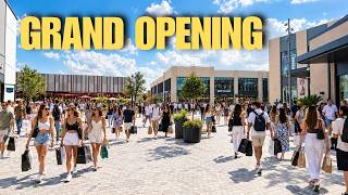 Istanbul's New $100M Outlet Grand Opening (4K)