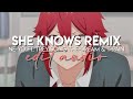 edit audio - she knows remix (ne-yo ft. trey songz, the-dream & t-pain)