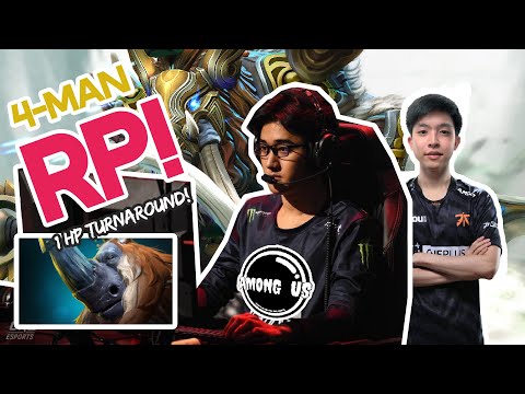 ABED's 4-MAN RP Magnus saves 23savage's Lifestealer - BTS Pro Series S3 - Neon VS Among Us Game 2