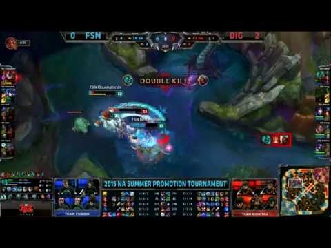 DIG vs FSN - Hecarim Gamsu 1v4 Play - League of Legends
