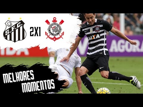 Santos 2x1 Corinthians - Melhores Momentos - Campeonato Brasileiro 2016