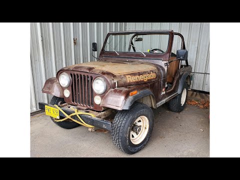 I made this 1977 Jeep CJ5 run after it sat for 14 years!