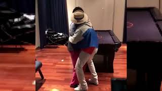 Kodak Black &amp; His Mama Dance To Lady Haiti