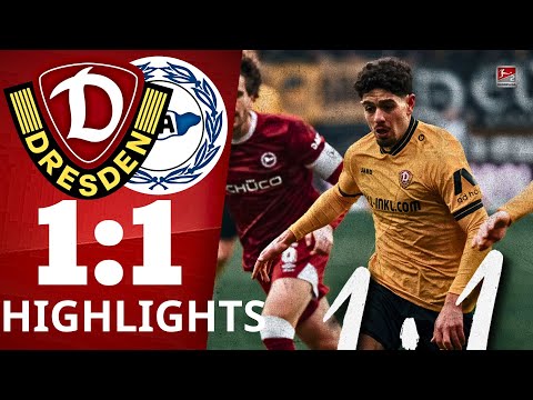 SG Dynamo Dresden - DSC Arminia Bielefeld | 1:1 | Highlights | 2. Bundesliga, Matchday 20, 2025/26