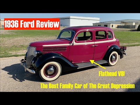 1936 Ford Review:  Here's Why Flathead V8 Fords Sold So Well During The Great Depression