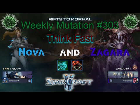 [StarCraft 2] Weekly Mutation #303: Think Fast (Nova & Zagara)