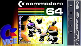 Super Charge Vice Emulator With SuperCPU! #c64 #commodore64 #vice 