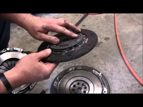 How to install a clutch and pressure plate