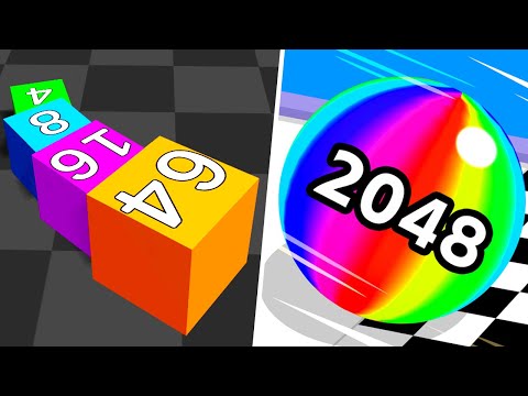 Cube Arena 2048 vs 2048 Runner - Max Level Gameplay (Part 1)