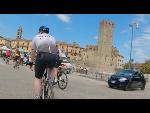 Ride 169 - Riding the valleys around Umbertide, Italy in the hot sun