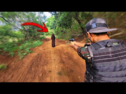 STRANGE CREATURE APPEARED IN THE MIDDLE OF THE ROAD and...