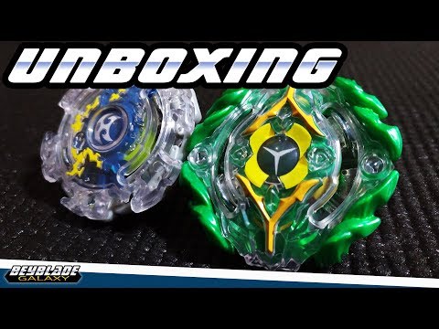 Unboxing King Kerbeus .L.P e Yugen Yegdrion .G.S [Beyblade Burst - Hasbro]