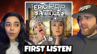 Miley Cyrus vs Joan of Arc | Epic Rap Battles of History | HOW DO I GET DISSED?! (REACTION)