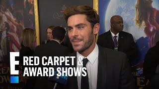 Zac Efron Talks Filming "The Greatest Showman" | E! Live from the Red Carpet