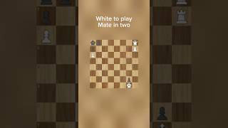 White to play mate in 2 comment ur answer #chesspuzzles #magnuscarlsen #checkmate