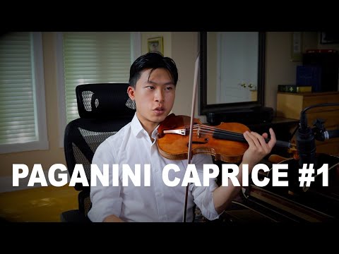 how to play Paganini Caprice No. 1