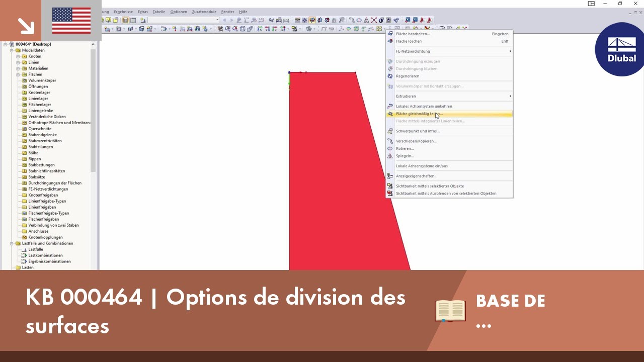 KB 000464 | Options de division des surfaces