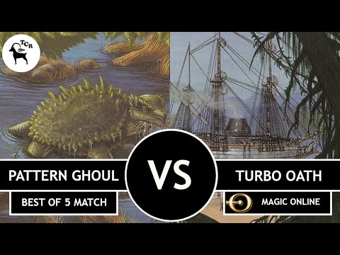 Premodern Pattern Ghoul vs Turbo Oath - MTGO Best of 5 Match