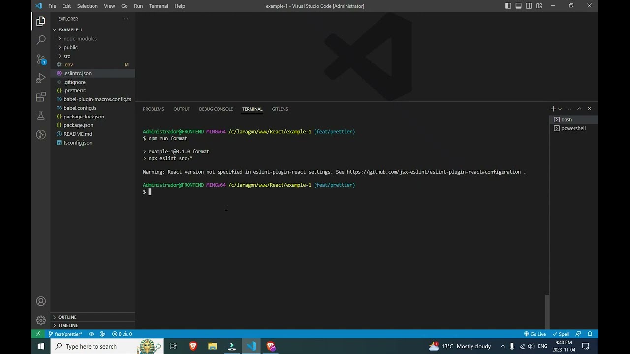 Soluciona FACILMENTE bug: React version not specified in eslint-plugin-react!!