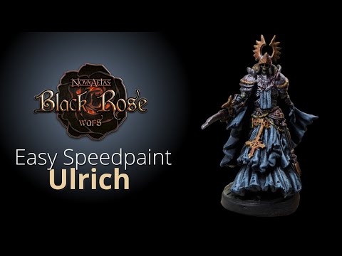Easy Speedpaint - Ulrich - Black Rose Wars Duels - Lex