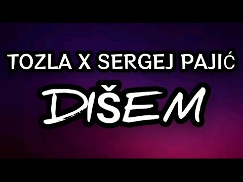 TOZLA X SERGEJ PAJIC - DISEM (LYRICS/TEKST)