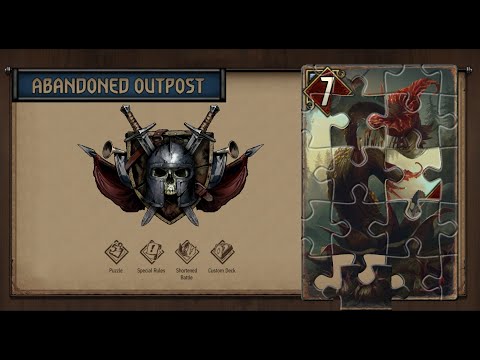Thronebreaker: The Witcher Tales (Puzzle) - Abandoned Outpost.