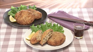【3分クッキング公式】舞茸メンチカツ