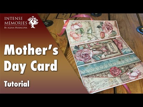 Tutorial Step By Step | Mothers Day Card | #306