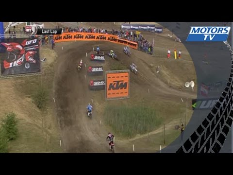 Romain Febvre takes the MXGP red plate in Germany