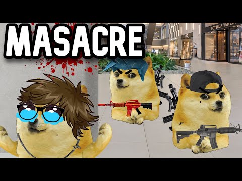 NIÑOS con DERECHO hicieron una MAS4CRE en un CENTRO COMERCIAL - Hilos con cheems