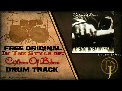 Children Of Bodom Styled Free Original Drum Track - 193 BPM (FREE DOWNLOAD)