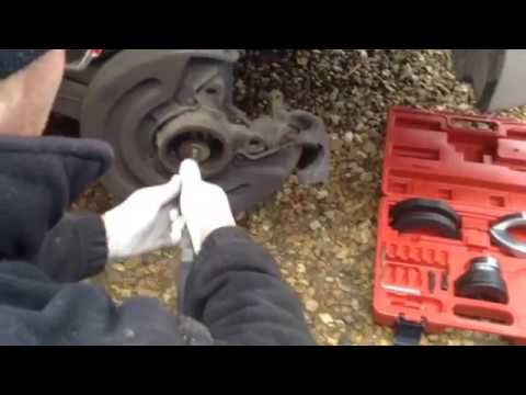 VW T5 Radlagerwechsel. Lager der 2. Generation.