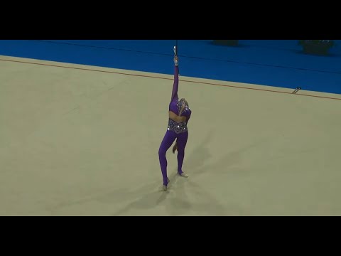 Polina Karika Clubs Final 28,300 🥇 - Grand-Prix Brno 2025
