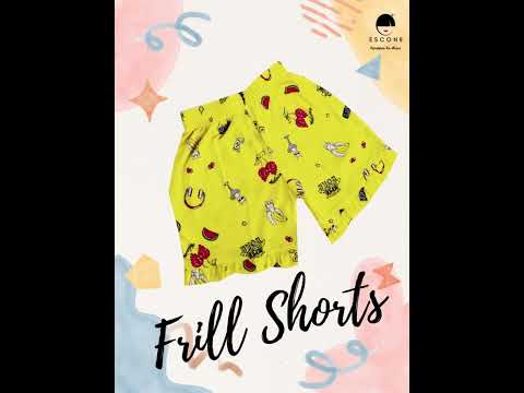 Girls Frill Shorts