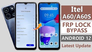 Itel A60/A60S Frp Bypass Android 12 | Itel A662L/ A662LM Google Account Bypass Without Pc 2024 |