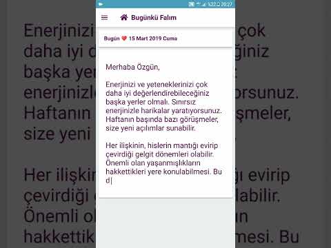 Bugünkü Falım - Günlük Fal