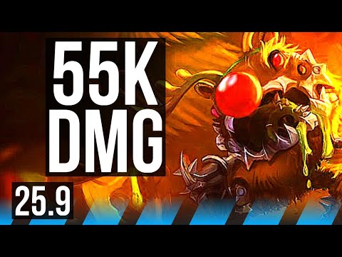 KOG'MAW vs VLADIMIR (MID) | 55k DMG | EUW Master | 25.9