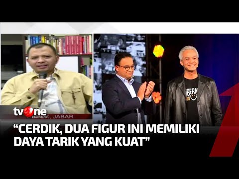 Duet Ganjar-Anies, Hanta Yuda: Berpotensi Pasangan Paling Kuat | Kabar Petang tvOne