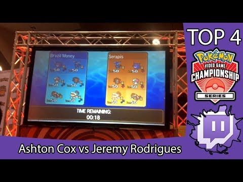 Santa Clara Regionals 2019 || Ashton Cox vs Jeremy Rodrigues || VGC Masters Top 4