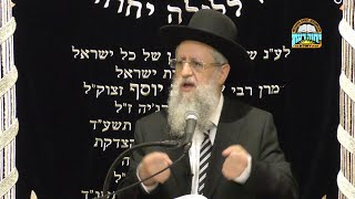 הרב דוד יוסף – הפלשתינאים: עם נבל! איך מתמודדים עם הסכנה הזאת??