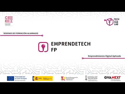 Tercera sesi�n online Emprendetech Fp