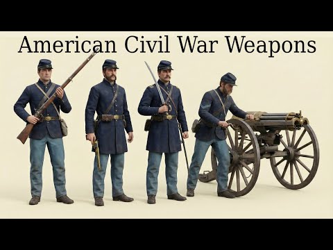Every Weapon Used In American Civil War