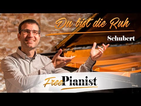 Du bist die Ruh - KARAOKE / PIANO ACCOMPANIMENT - High voice - Schubert