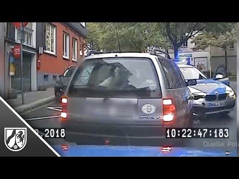 Polizei veröffentlicht Video von Verfolgungsjagd in Essen