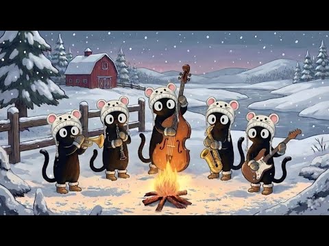 Black Cats Deep Bass Groove: Cozy Winter Jazz for Comfort & Relaxation
