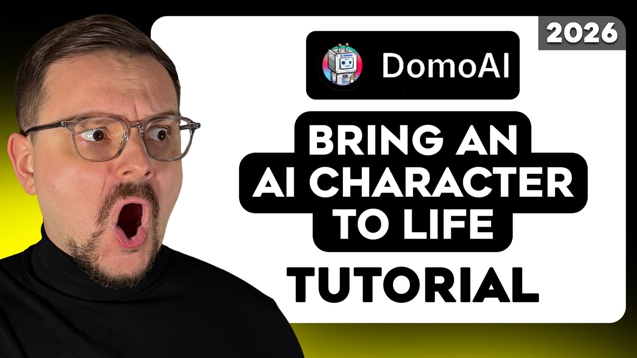 DomoAI Tutorial - 2026 | Bring an AI Character to Life from 0 | How to Use DomoAI Video Generator