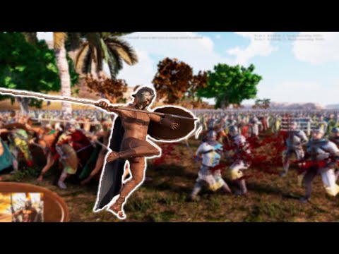 100K SPARTANS VS 100K KNIGHTS I Epic Battle Simulator 2 I UEBS 2