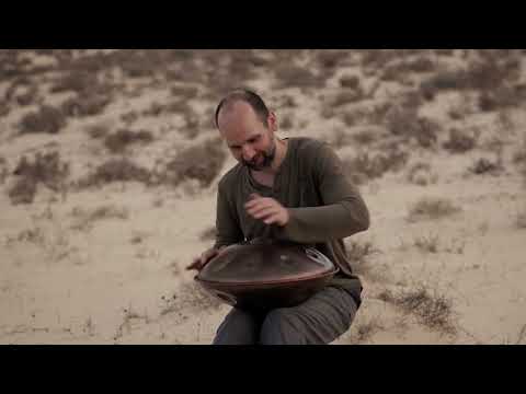 "Viento" played on a 44cm Taopan ("Tiny Tao") small Mini Handpan / Tascam Portacapture X8