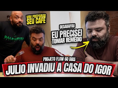 BALESTRIN INVADIU A CASA DO IGOR3K E FEZ UMA SURPRESA - PROJETO FLOW 60 DIAS #EP22