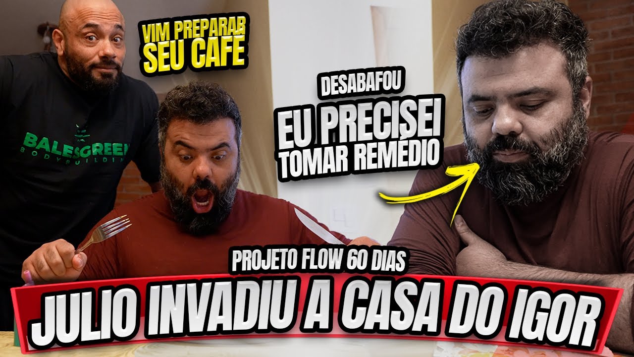 BALESTRIN INVADIU A CASA DO IGOR3K E FEZ UMA SURPRESA - PROJETO FLOW 60 DIAS #EP22